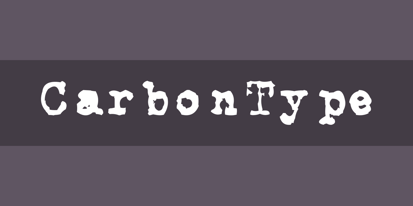 CarbonType Font